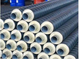 galvanized iron jacket insulated pipe