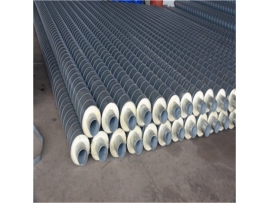 galvanized iron jacket insulated pipe